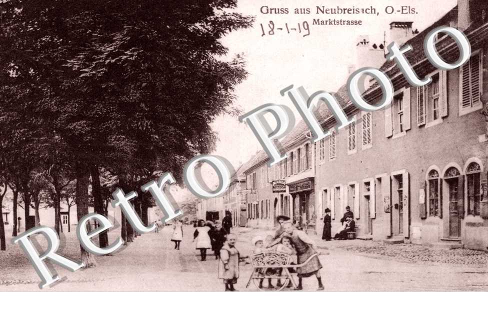 Marktstrasse, Gruss aus Neubreisach