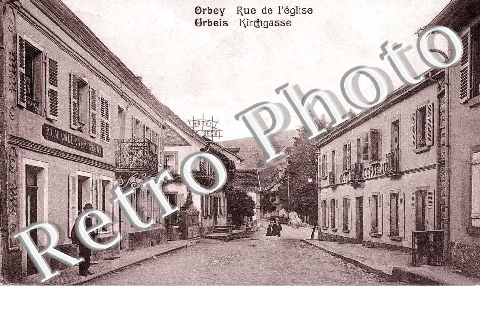 rue de l'eglise URBEIS