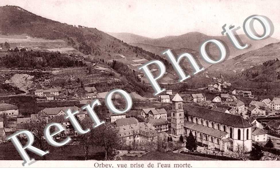 Vue generale prise de l'Eau Morte