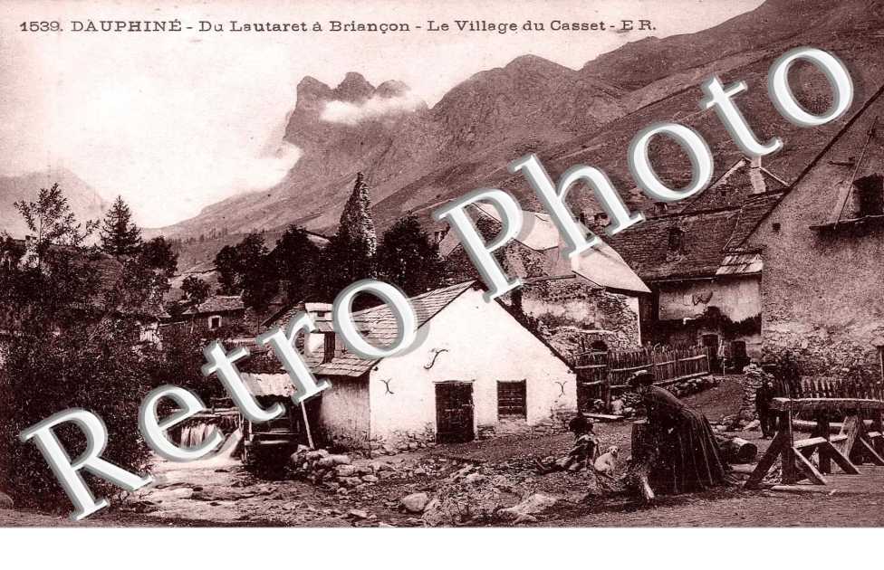 Du Lautaret a Briancon  Le village du Casset
