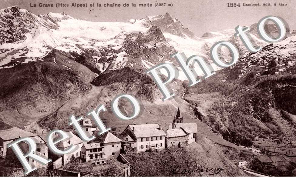 La Grave et la chaine de la Meije