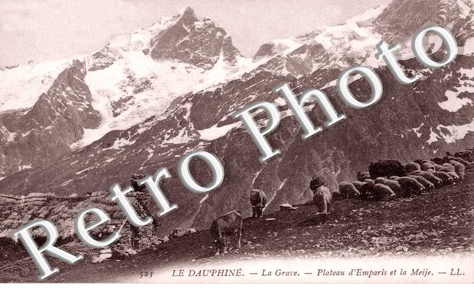 Plateau d'Emparis et la Meije