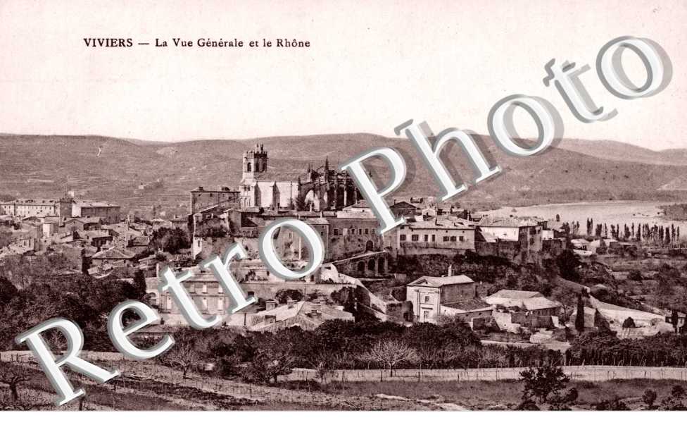 Vue Generale et le Rhone