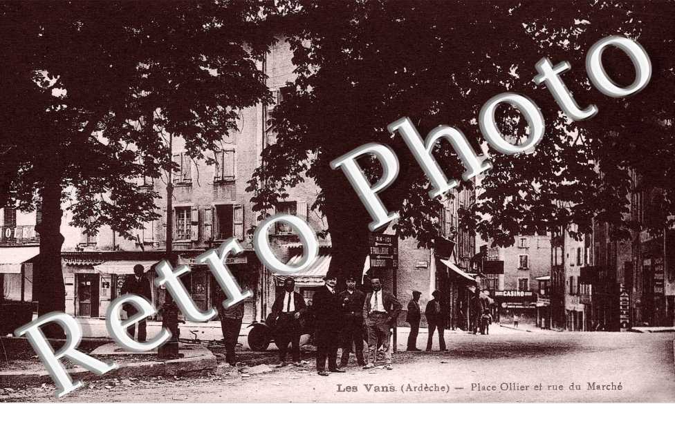 Place Ollier et Rue du Marche