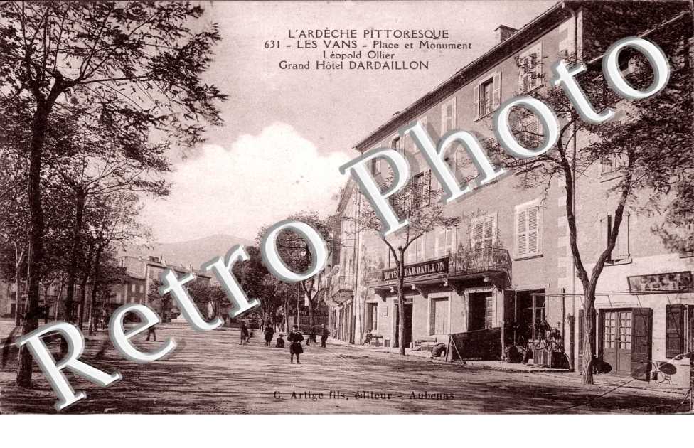 Place et Monument Leopold Ollier, Grand Hotel Dardaillon