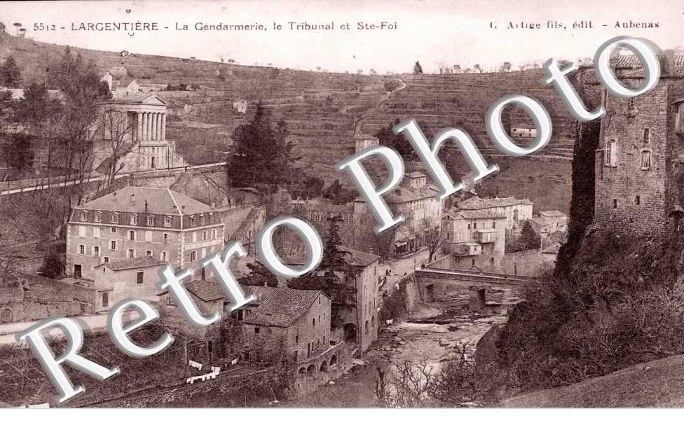 La gendarmerie - tribunal et ste-Foi