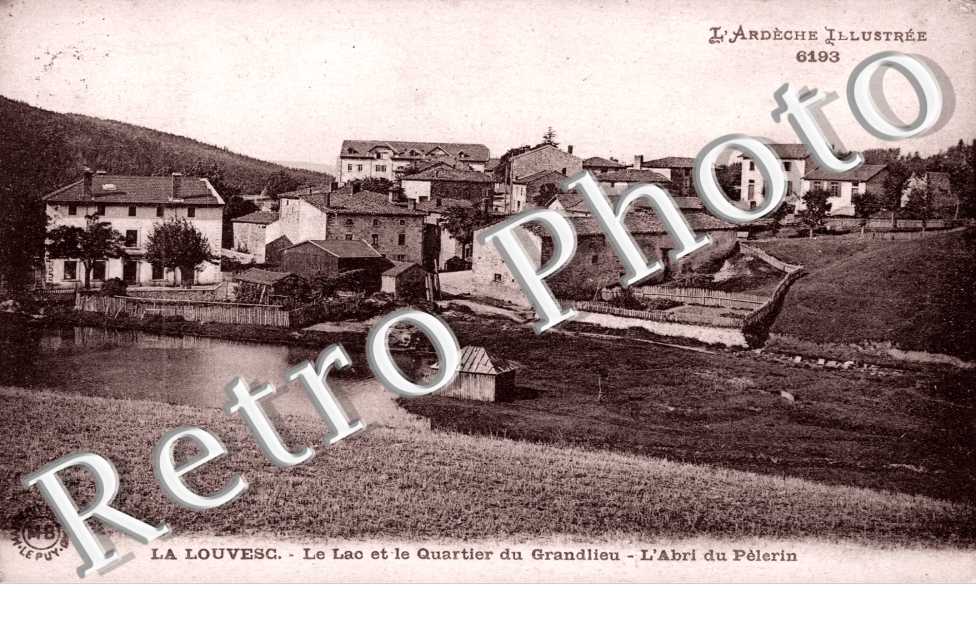 Le lac et le qurtier du Granlieu - Abri du Pelerin