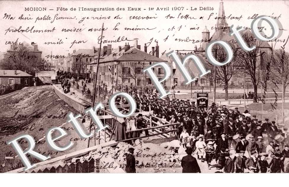 Fete de l'Inauguration des Eaux, 1er Avril 1907