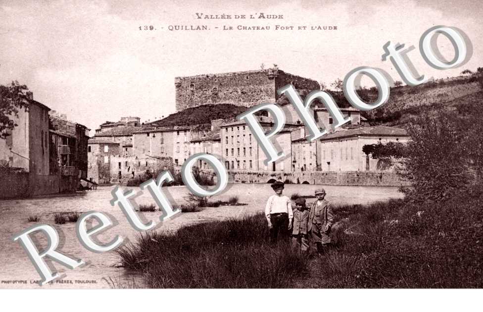 le Chateau fort et l'Aude