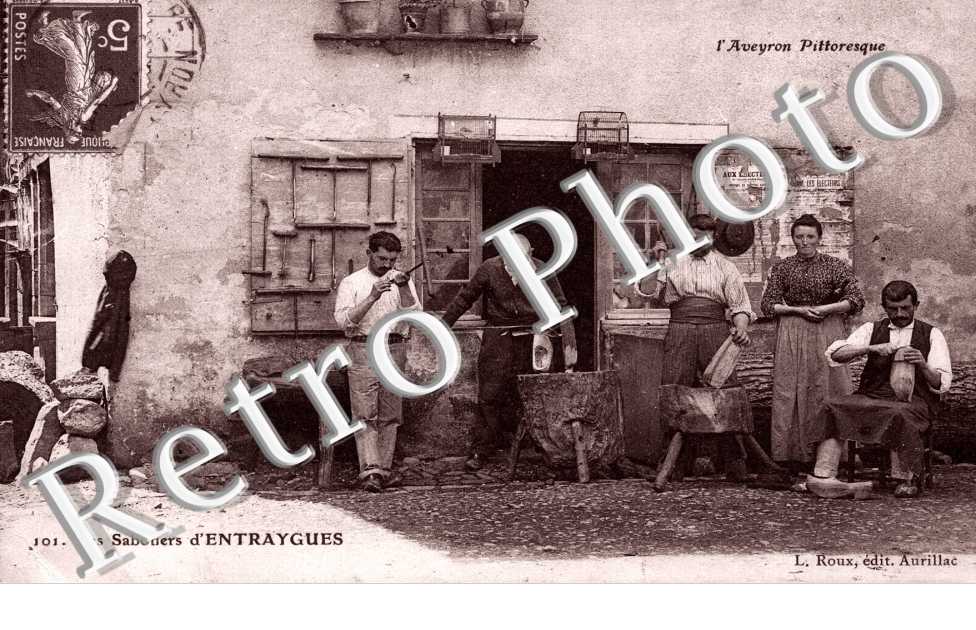 les sabotiers d'Entraygues