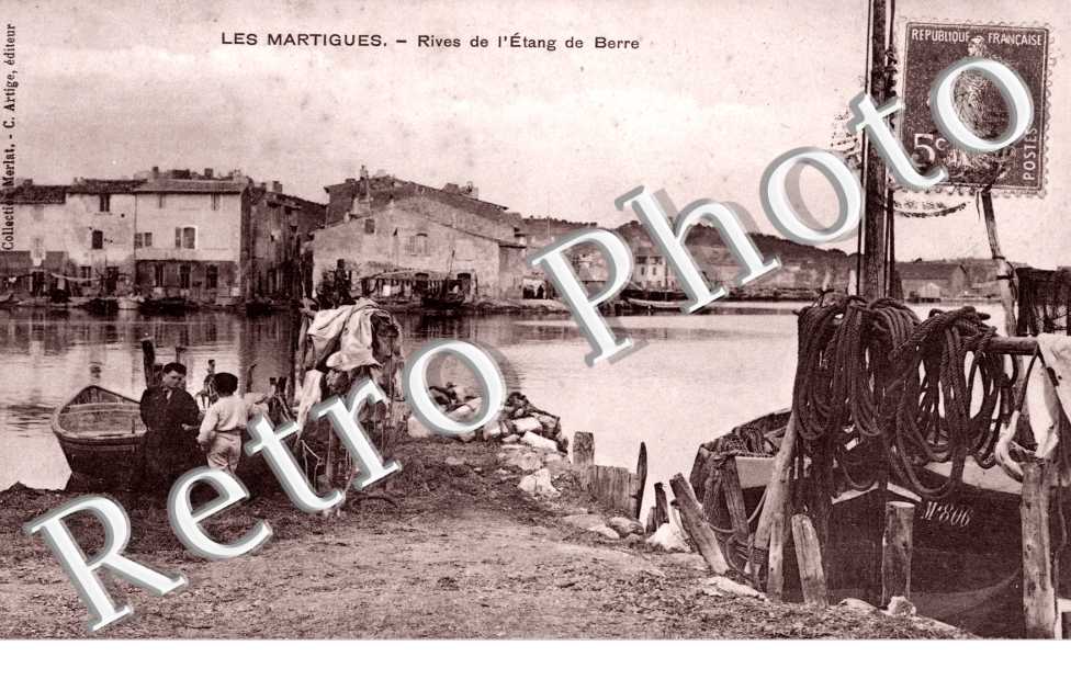 Rives de l'etang de Berre