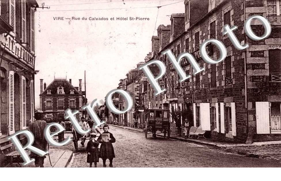 rue du calvados et hotel saint-Pierre