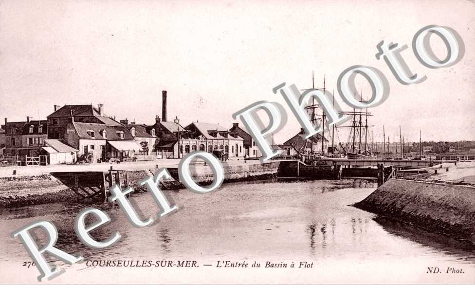 l'entree du bassin a flot