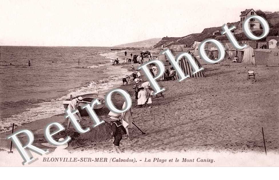 la plage et le mont canisy