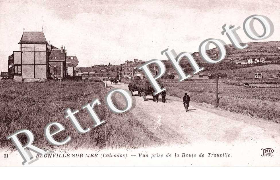 Vue prise de la Route de Trouville
