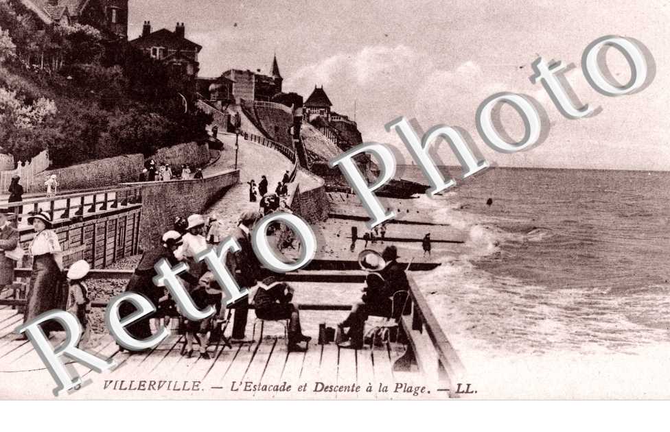 L'estacade et descente a la plage