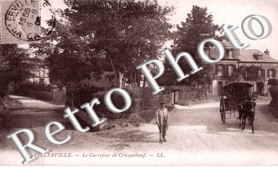 le carrefour de Cricqueboeuf