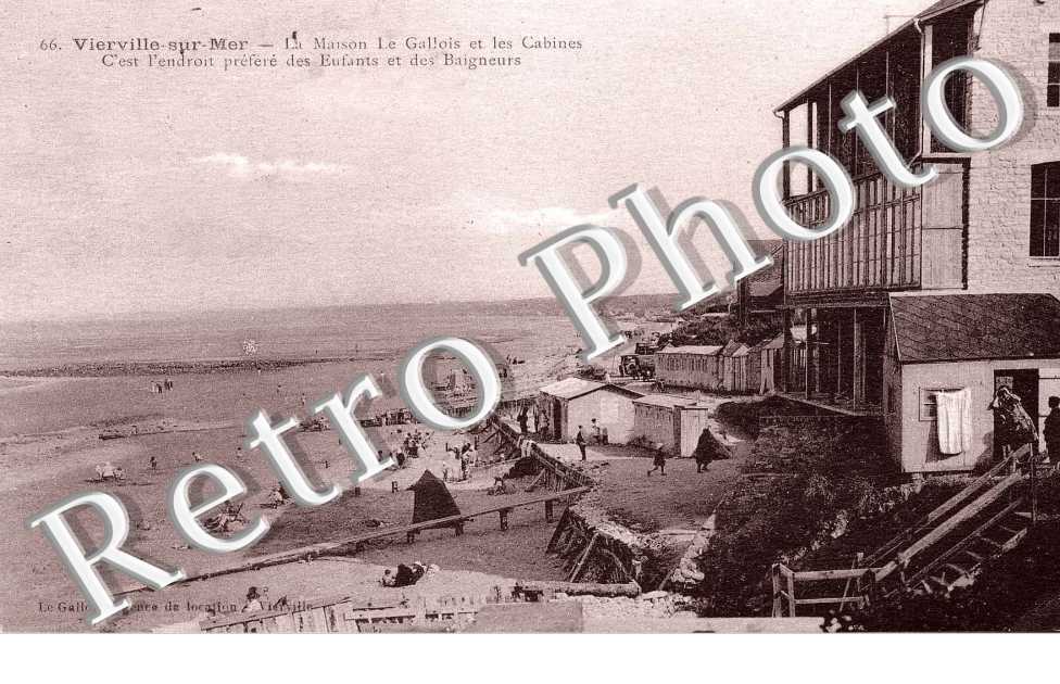 La maison le Gallois et les cabines