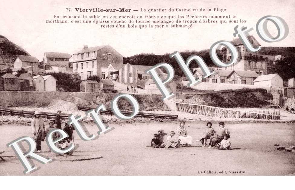 le quartier du casino vu de la plage