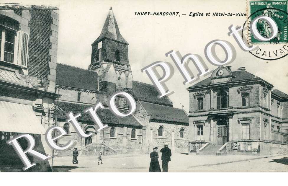 Eglise et Hotel de Ville
