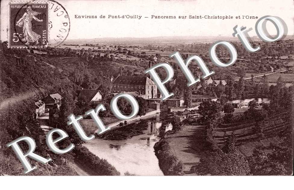 panorama sur saint christophe et l'orne