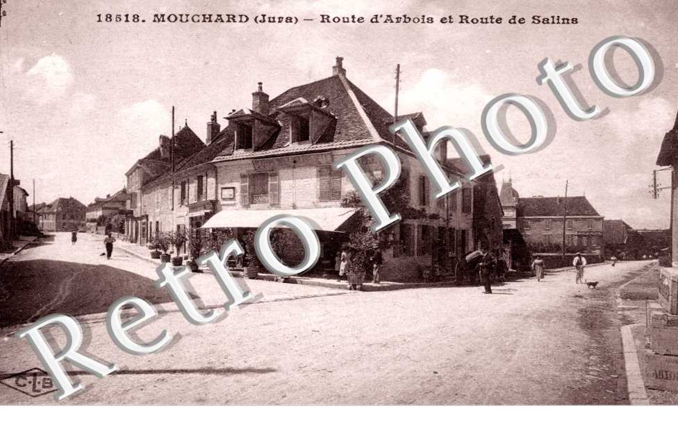 route d'arbois et route de salins