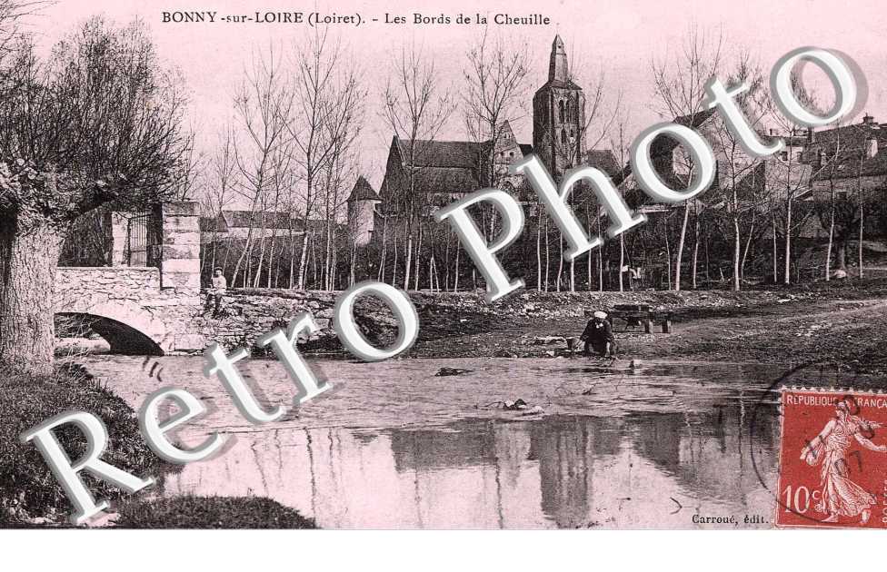 les bords de la cheuille