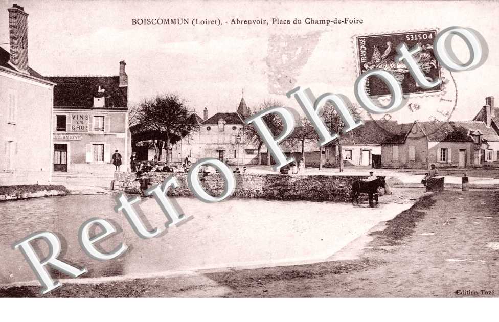 abreuvoir, place du champ de foire
