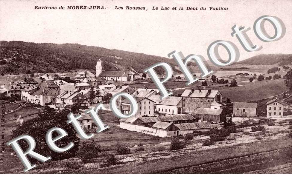 le lac et la Dent de Vaulion