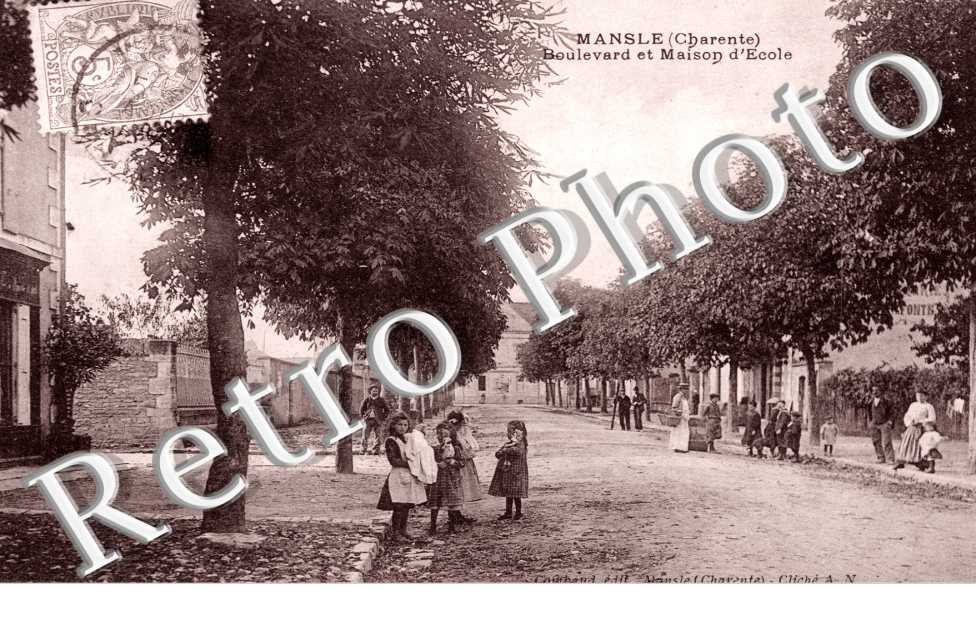 Boulevard et Maison d'Ecole