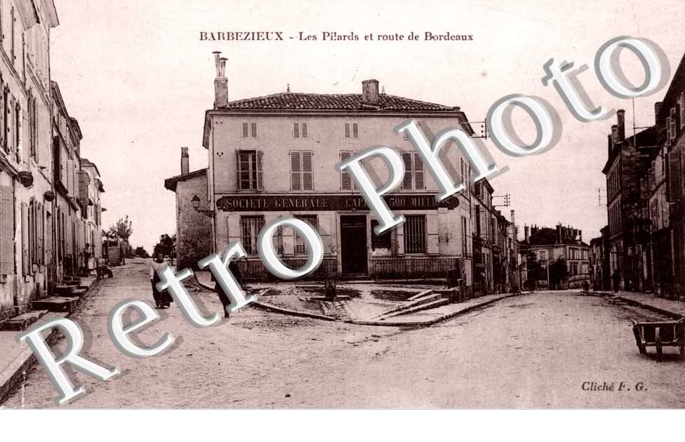 Les Pilards et route de Bordeaux