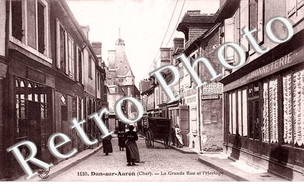 la grande rue et l'horloge