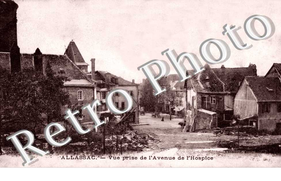 vue prise de l'avenue de l'hospice