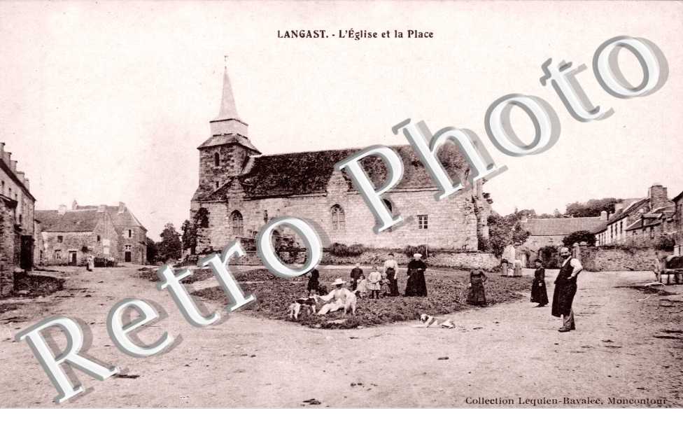 l'eglise et la place