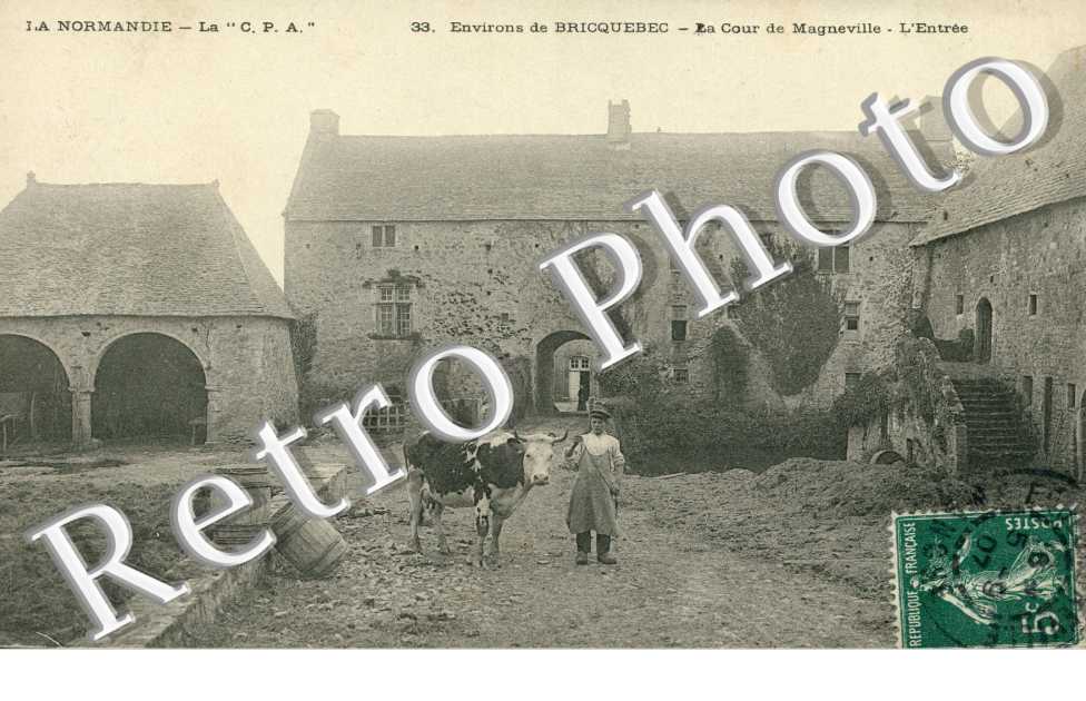 la Cour de Magneville - L'entree