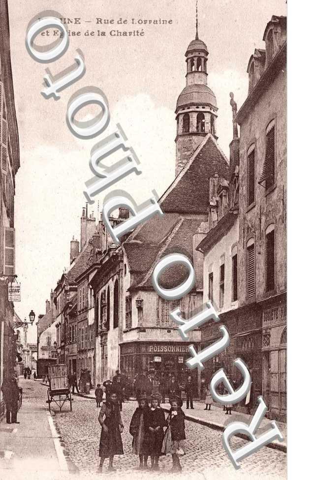 rue de Lorraine et eglise de la Charite