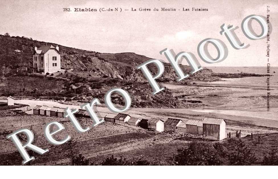 La Greve du Moulin, les falaises