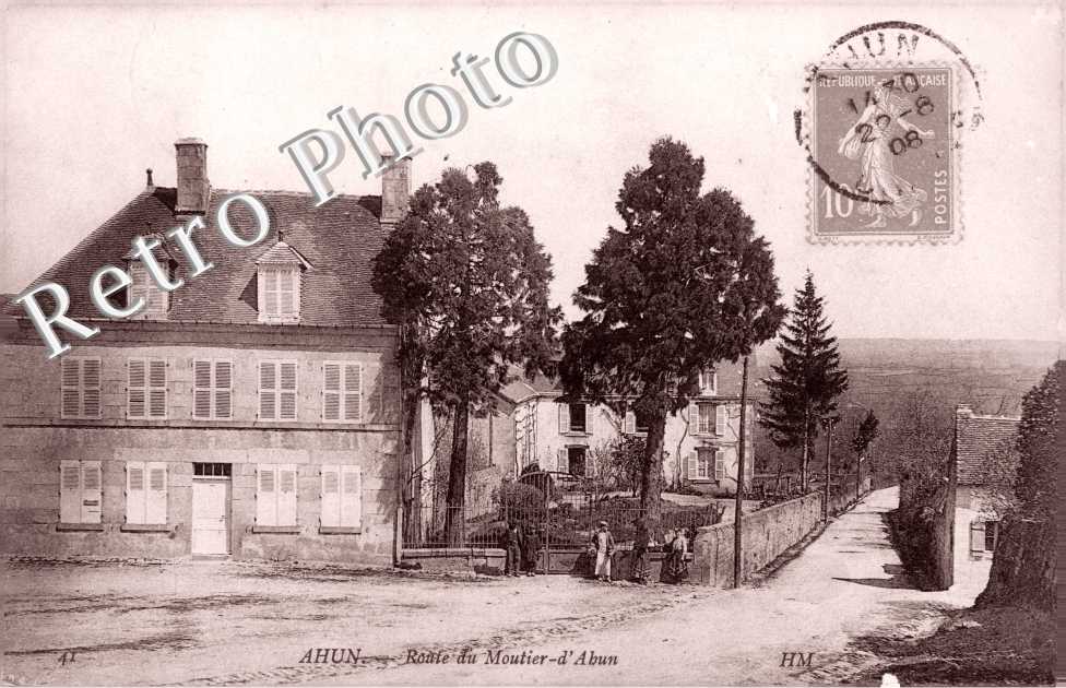 route du moutier d'ahun