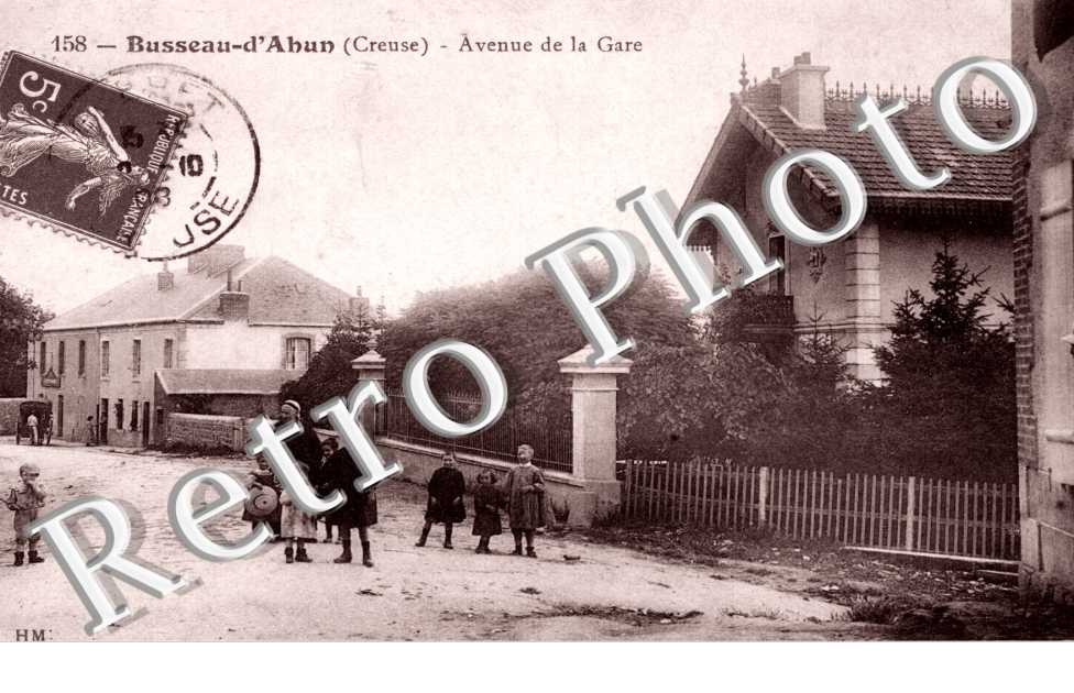 Busseau d'Ahun Avenue de la gare
