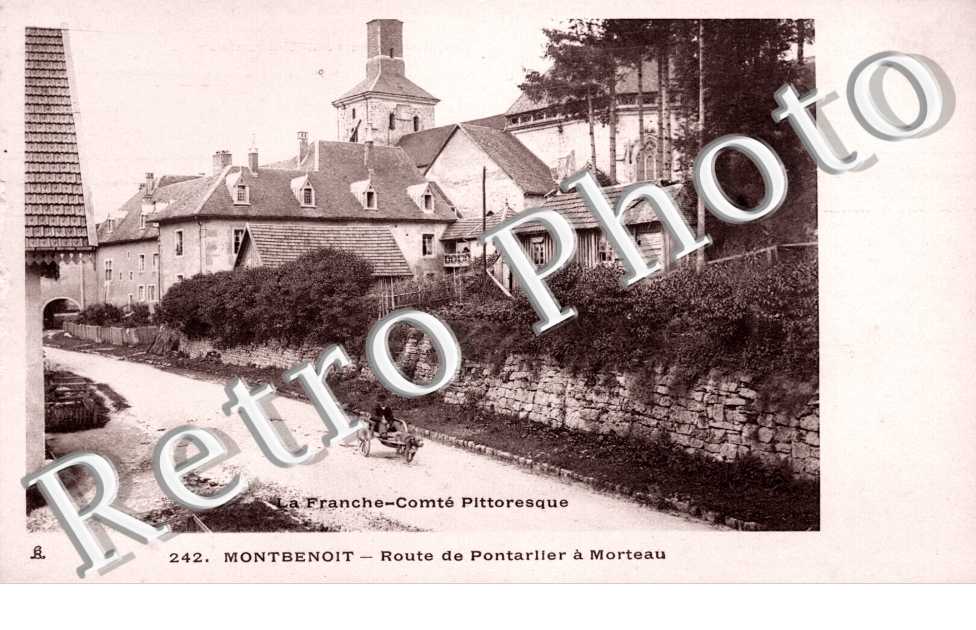 Route de Pontarlier a Morteau