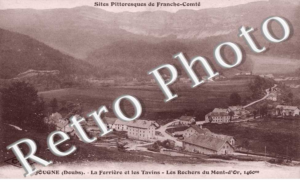 La Ferriere et les Tavins, les rochers du Mont d'or