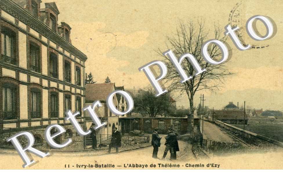 l'abbaye de Theleme - chemin d'Ezy