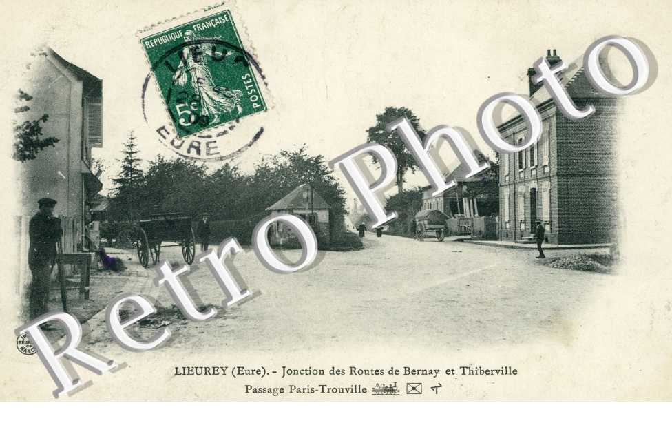 Routes de Bernay et Thiberville