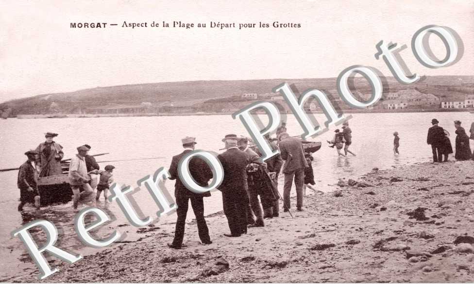 aspect de la plage au depart pour les grottes