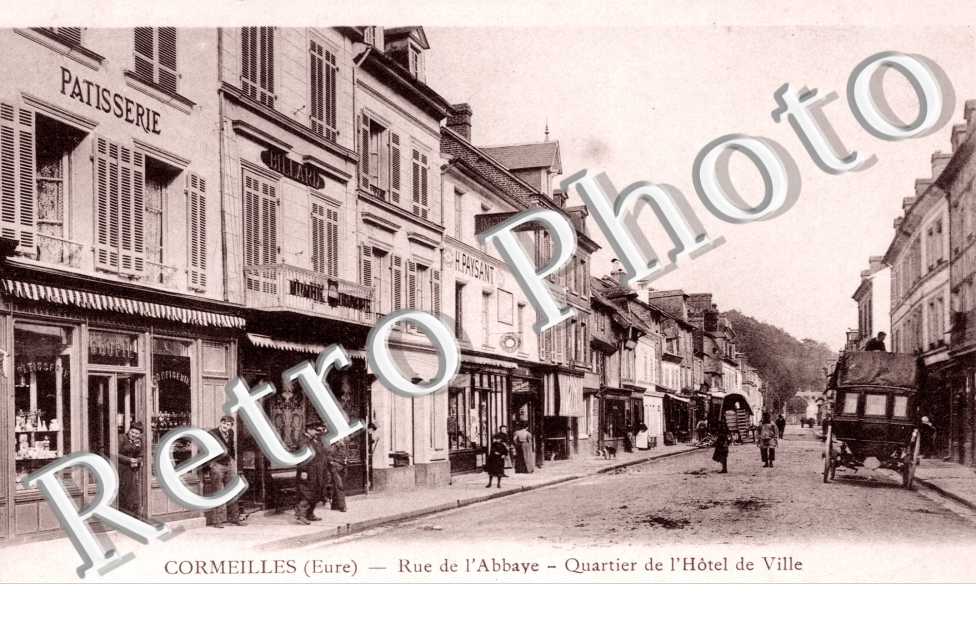Rue de l'abbaye - quartier de l'hotel de ville