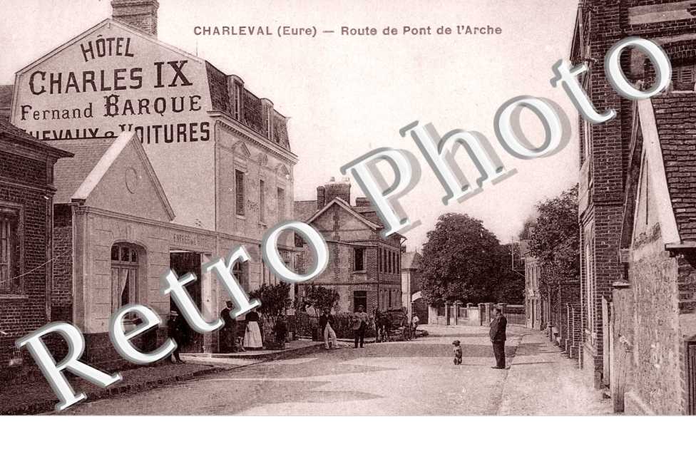 route de pont de l'arche