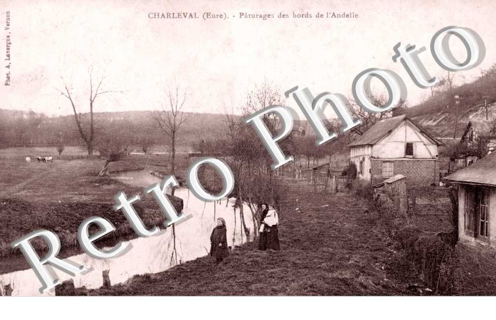 Paturage des bords de l'Andelle