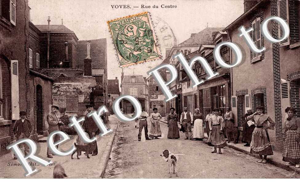 rue du centre (toilee couleur)