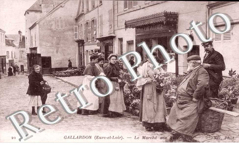 le marche aux fleurs