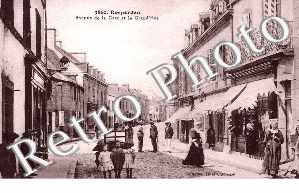 avenue de la gare et la grand'rue